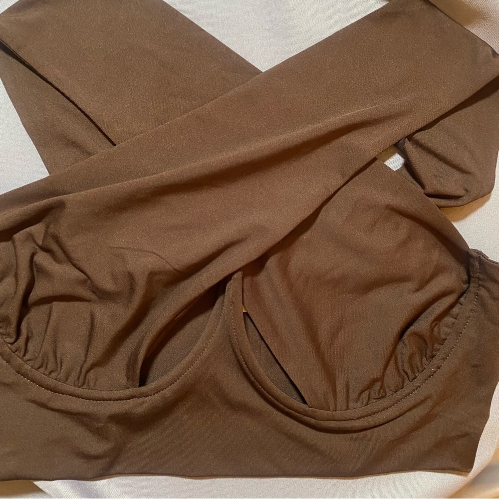 Superdown crop top, size Large